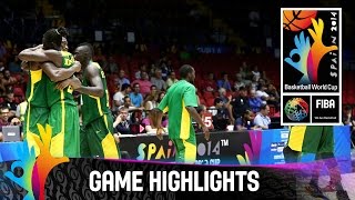 Croatia v Senegal  Game Highlights  Group B  2014 FIBA Basketball World Cup [upl. by Sielen]