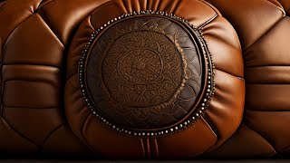 DIY Leather Pouffe How to Fill Shape and Enjoy a Stylish Footstool in 8 Easy Steps with Pro Tips [upl. by Merc]