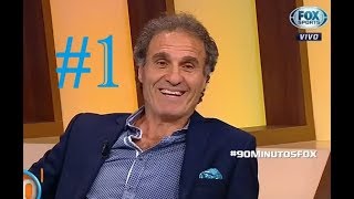 Lo Mejor de Oscar Ruggeri en quot90 Minutos de Futbolquot 1 [upl. by Naasah]