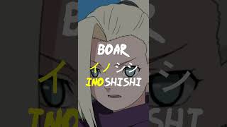 Did You Know Ino–Shika–Cho  Amagi shorts [upl. by Rieth]