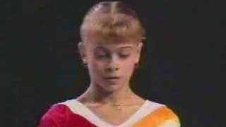 Alexandra Marinescu 1995 Olympic Test Event Floor [upl. by Nnairret454]