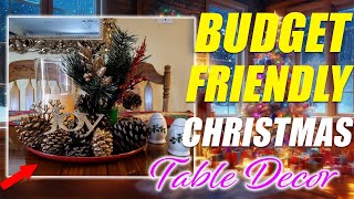 Transform Your Christmas with this Stunning BudgetFriendly Tabletop Decor Idea [upl. by Maurie]