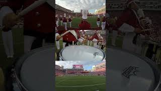 Razorback Marching Band Pregame razorbacks drumline marchingband [upl. by Rex]