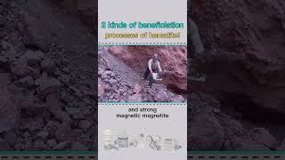 The beneficiation process of 2 different tastes of hematite [upl. by Nazus]