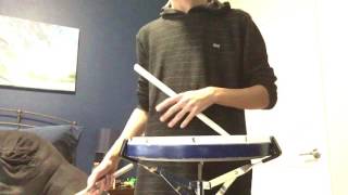 How to play marching snare drum part 2 [upl. by Aowda]