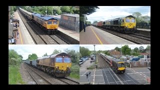 Trains At Narborough Freight amp Passenger 24th May 2016 [upl. by Mayap]