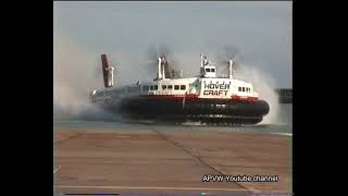 CalaisDover and back in world largest hovercraft the SRN4 [upl. by Hiamerej]