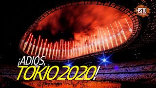 El Estadio Olímpico en la gran ceremonia de clausura de Tokio 2020 [upl. by Sissy]