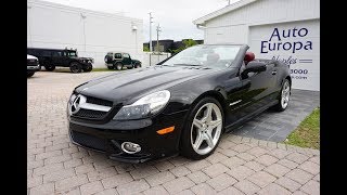 2009 Mercedes Benz SL 550 AMG Sport R230  Review and Test Drive by Bill SOLD [upl. by Juxon310]