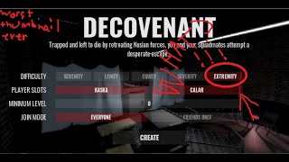 Playing Decovenant on EXTREMITY only using a taser gun HELLMET ALPHA [upl. by Ytima]