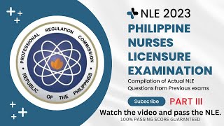 Nursing Licensure Exam 2023 Reviewer PART 3 [upl. by Tegan]