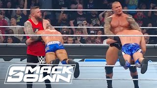 Randy Orton amp Kevin Owens Team Up vs Theory Waller  WWE SmackDown Highlights 91324 WWE on USA [upl. by Ahsiea]