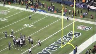 Marshawn Lynch BEAST QUAKE Touchdown Run vs Saints with Fan Reaction [upl. by Nonnahs]