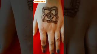 Back side simple mehandi design shortsvideo [upl. by Niasuh]