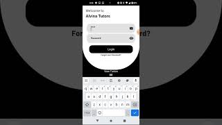 HOW TO LOGIN IN APP  APP QUERY AND INTERFACE  ALVINA TUTORS ACADEMY AlvinaTutorsAcademy [upl. by Beckie143]