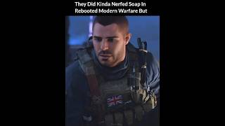 They Nerfed Soap Mactavish In Modern Warfare Reboot But Made Him Unique 😇 shorts cod mw3 [upl. by Enileqcaj]