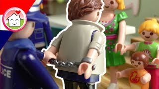 Playmobil politie filmpje Nederlands Buitengesloten  kinderfilm met familie Huizer [upl. by Nosnirb]