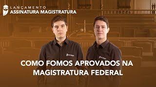 Como fomos aprovados na Magistratura Federal [upl. by Ahsimet]