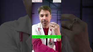 1st Symptom of TETANUS  Lock Jaw TRISMUS by Dr Anurag Prasad Hindi shorts [upl. by Harv760]