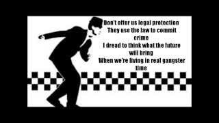 The Specials  Gangsters Lyrics [upl. by Aiz739]