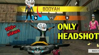 Headshot Challenge In Lone wolf 🔥  Freefire challenge video freefirevideos challenge [upl. by Aissert]