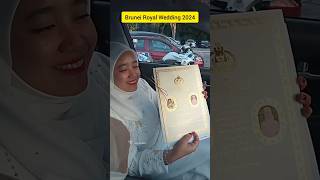 UNDANGAN ISTIADAT BERBEDAK PENGANTIN DIRAJA brunei bruneidarussalam royalwedding prince mateen [upl. by Nibaj940]