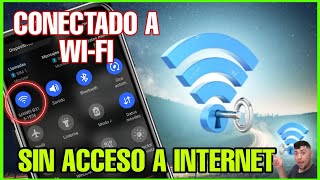 ESTOY CONECTADO A WIFI PERO SIN CONEXIÓN A INTERNET  7 SOLUCIÓNES 2023 [upl. by Inad]