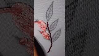 Beautiful Leaf Embroidery [upl. by La]