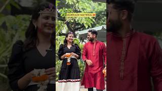 MARRIAGE MATERIAL❤️  Aaryak Pathak   Vaidehi Parshurami  pune comedy [upl. by Gillman]