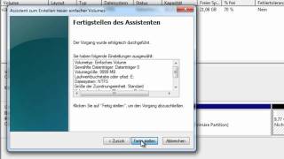 Windows 7 Partitionen erstellen und löschen [upl. by Gennaro]