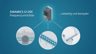 Frequenzumrichter SINAMICS G120C  für den breiten Einsatz [upl. by Natsyrk698]