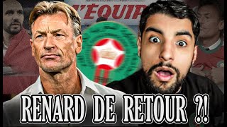 Hervé Renard va remplacer Regragui avant la CAN 2025 [upl. by Ynnep673]