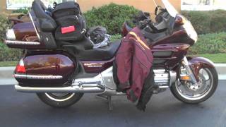 Honda Goldwing GL1800 2006 Motorcycle Preride Overview [upl. by Ahseekat]