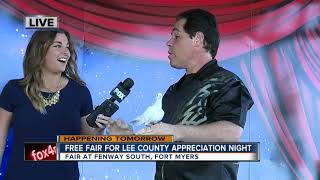 Lee County Appreciation night includes free fair [upl. by Packston]