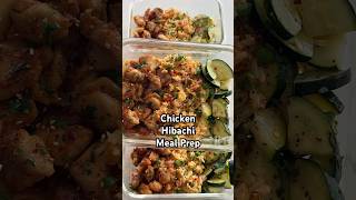 Try this meal prep if you’re constantly craving HIBACHI on a diet recipe weightloss highprotein [upl. by Tonnie]