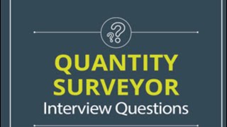 Quantity Surveyor Interview Questions and Answers  Insurance and bond quantitysurveyor rics [upl. by Raeann]