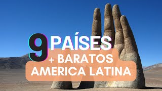 Los 9 Países mas BARATOS para viajar en América Latina [upl. by Anahsal20]