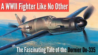 Unveiling the Story of the Dornier Do335 unequal WWII Innovation  The Dornier 335 Jet Fighter [upl. by Travus]