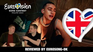 ESC 2024 Lyt på Storbritannien Olly Alexander  quotDizzyquot [upl. by Yaras]