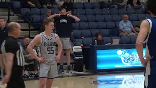 Penn State Behrend Mens Basketball vs Hilbert 2724 [upl. by Merce]