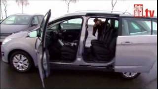 FORD Grand CMax vs VW Touran  Test Video Oeni [upl. by Frederico644]