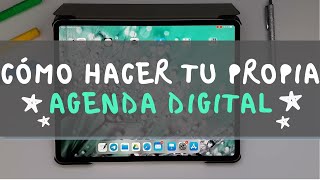 Cómo hacer tu propia AGENDA DIGITAL o BULLET JOURNAL para iPad Android imprimir FÁCIL y GRATIS [upl. by Mide]