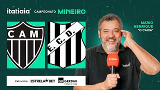 ATLÉTICO X DEMOCRATA DE GOVERNADOR VALADARES AO VIVO NA ITATIAIA  REACT DO MINEIRO 2024 [upl. by Lebam791]