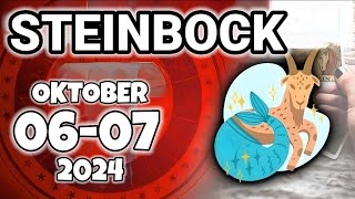 horoskop Steinbock 0607 Oktober 2024 [upl. by Sairacaz]