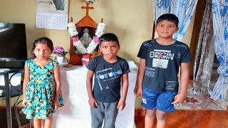 MOTHER MARY WELCOME TO MY HOUSE  New Konkani Song  goanvloger konkanivlog [upl. by Westfahl]