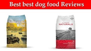 Best dog food Reviews [upl. by Akenet354]