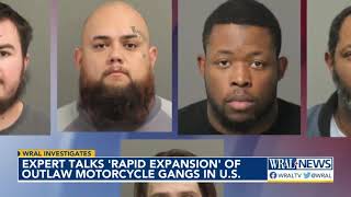 Expert talks rapid expansion of outlaw motorcycle gangs in US [upl. by Enileuqcaj344]