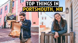 The TOP THINGS TO DO in PORTSMOUTH New Hampshire [upl. by Madelene]