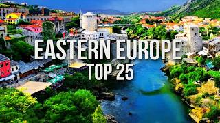 25 Best Cities to Visit in Eastern Europe  2025 Travel Guide [upl. by Morette]