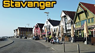 STAVANGER  NORWAY  DRIVE THROUGH [upl. by Akissej]